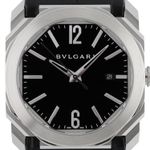 Bulgari Octo BGO 41 S (Onbekend (willekeurig serienummer)) - Zwart wijzerplaat 42mm Staal (2/7)