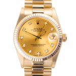 Rolex Datejust 31 68278 (1988) - 31 mm Yellow Gold case (3/8)