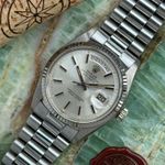 Rolex Day-Date 1803 (1975) - Silver dial 36 mm White Gold case (5/8)