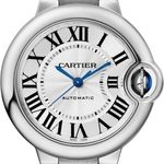 Cartier Ballon Bleu 33mm WSBB0044 (2024) - Zilver wijzerplaat 33mm Staal (1/1)