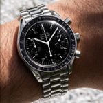 Omega Speedmaster Reduced 3510.50.00 (2010) - Black dial 39 mm Steel case (4/5)