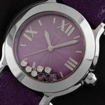 Chopard Happy Sport 8475 (2012) - Roze wijzerplaat 36mm Staal (3/8)