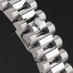 Rolex Day-Date 36 18346 (1993) - Silver dial 36 mm Platinum case (8/8)