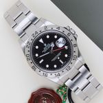 Rolex Explorer II 16570 (2002) - 40mm Staal (1/8)