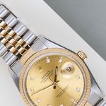 Rolex Datejust 36 16233 (1991) - 36 mm Gold/Steel case (3/8)