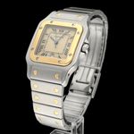 Cartier Santos Galbée W20011C4 (1990) - 29mm Goud/Staal (4/8)