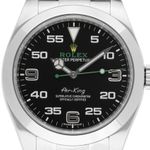 Rolex Air-King 116900 (2019) - Black dial 40 mm Steel case (1/8)