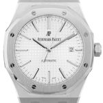 Audemars Piguet Royal Oak Selfwinding 15400ST.OO.1220ST.02 (2020) - Zilver wijzerplaat 41mm Staal (2/6)