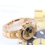 Rolex Daytona 116528 (Onbekend (willekeurig serienummer)) - Champagne wijzerplaat 40mm Geelgoud (7/8)