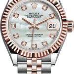 Rolex Lady-Datejust 279171 (2024) - Pearl dial 28 mm Steel case (1/8)