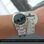 Rolex Oyster Perpetual 36 116034 (2009) - Zwart wijzerplaat 36mm Staal (2/8)