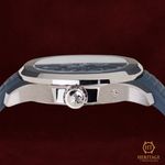 Patek Philippe Aquanaut 5164G-001 (2024) - Blauw wijzerplaat 41mm Witgoud (3/8)