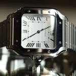 Cartier Santos WSSA0029 (2026) - Silver dial 35 mm Steel case (1/2)