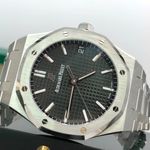 Audemars Piguet Royal Oak 15500ST.OO.1220ST.03 (2022) - Zwart wijzerplaat 41mm Staal (7/8)