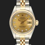Rolex Lady-Datejust 69173 (1993) - 26mm Goud/Staal (3/8)