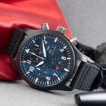 IWC Pilot Chronograph Top Gun IW389101 (Onbekend (willekeurig serienummer)) - Zwart wijzerplaat 45mm Keramiek (2/8)