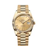 Rolex Day-Date 40 228238 (2024) - Champagne dial 40 mm Yellow Gold case (1/8)