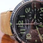 Breguet Type XX - XXI - XXII 3815TI/HM/3ZU (2022) - Black dial 42 mm Titanium case (3/8)
