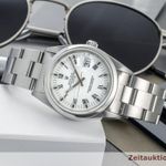 Rolex Oyster Perpetual Date 115200 (1996) - Wit wijzerplaat 34mm Staal (2/8)