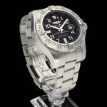 Breitling Avenger II Seawolf A17331 (2015) - Black dial 45 mm Steel case (6/7)