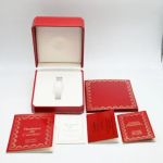 Cartier Panthère 166920 (1991) - Wit wijzerplaat 24mm Goud/Staal (2/8)