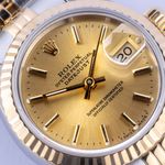 Rolex Lady-Datejust 69173 (1993) - Champagne dial 26 mm Gold/Steel case (2/8)