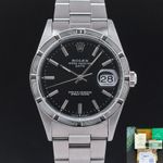 Rolex Oyster Perpetual Date 15210 (1993) - 34 mm Steel case (1/8)