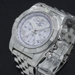 Breitling Chronomat 44 AB0110 (2010) - Wit wijzerplaat 44mm Staal (7/7)