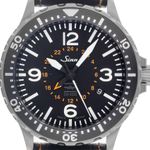 Sinn 856 / 857 857.0401 (2020) - Zwart wijzerplaat 43mm Staal (1/7)