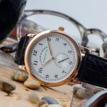 A. Lange & Söhne 1815 206.032 (2005) - Zilver wijzerplaat 36mm Roségoud (2/8)