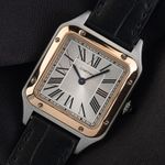 Cartier Santos Dumont 4242 (2020) - Silver dial 28 mm Steel case (3/8)