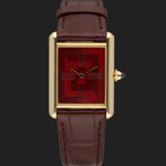 Cartier Tank Louis Cartier WGTA0093 (2022) - 26mm Geelgoud (3/8)