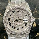 Rolex Datejust 41 126300 (2021) - Diamond dial 41 mm Steel case (2/8)