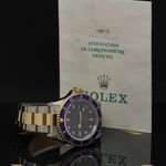 Rolex Submariner Date 16613 (1991) - Paars wijzerplaat 40mm Goud/Staal (5/7)