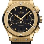 Hublot Classic Fusion Chronograph 541.VX.1130.RX (2024) - Black dial 42 mm Yellow Gold case (1/1)