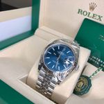 Rolex Datejust 41 126334 (2023) - Blauw wijzerplaat 41mm Staal (3/7)