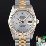 Rolex Datejust 36 16233 (1989) - 36mm Goud/Staal (1/8)