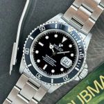 Rolex Submariner Date 16610 (1991) - Zwart wijzerplaat 40mm Staal (5/8)