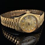 Rolex Lady-Datejust 6917 (1981) - Gold dial 26 mm Yellow Gold case (8/8)