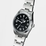 Rolex Explorer 124270 (2022) - Black dial 36 mm Steel case (3/7)