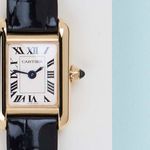 Cartier Tank Louis Cartier WGTA0352 (2026) - Silver dial 17 mm Yellow Gold case (5/8)