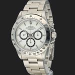 Rolex Daytona 16520 (1989) - White dial 40 mm Steel case (1/8)