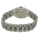 Cartier 21 Must de Cartier 1330 (1990) - Zilver wijzerplaat 31mm Goud/Staal (6/6)