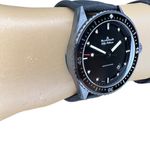 Blancpain Fifty Fathoms Bathyscaphe 5000-0130-B52A (2024) - Zwart wijzerplaat Onbekend Keramiek (6/8)