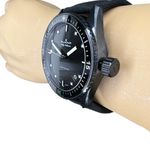 Blancpain Fifty Fathoms Bathyscaphe 5000-0130-B52A (2024) - Zwart wijzerplaat Onbekend Keramiek (5/8)