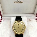 Omega De Ville Unknown (Unknown (random serial)) - Gold dial 33 mm Yellow Gold case (3/7)