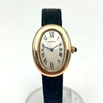 Cartier Baignoire 1952 (Unknown (random serial)) - White dial 22 mm Yellow Gold case (1/4)