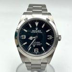 Rolex Explorer 214270 (2020) - Black dial 39 mm Steel case (1/7)
