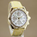 Breitling Crosswind Racing K13055 (2000) - White dial 43 mm Yellow Gold case (2/4)