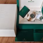 Rolex Day-Date 36 128238 (2021) - Green dial 43 mm Yellow Gold case (8/8)